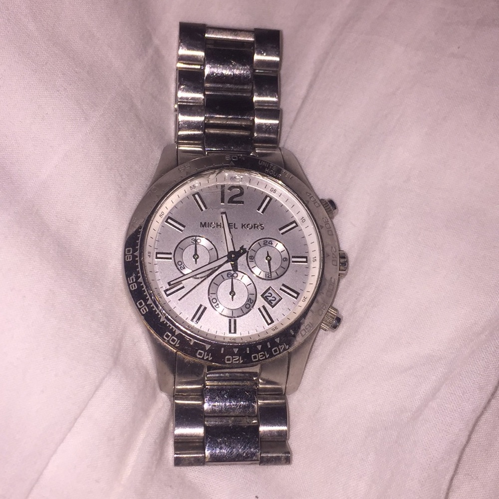 Michael Kors silver watch